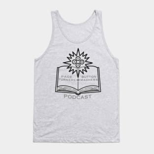 Page Turners and Button Mashers Logo Tank Top